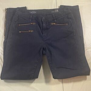 J. Crew Charcoal Toothpick Jeans